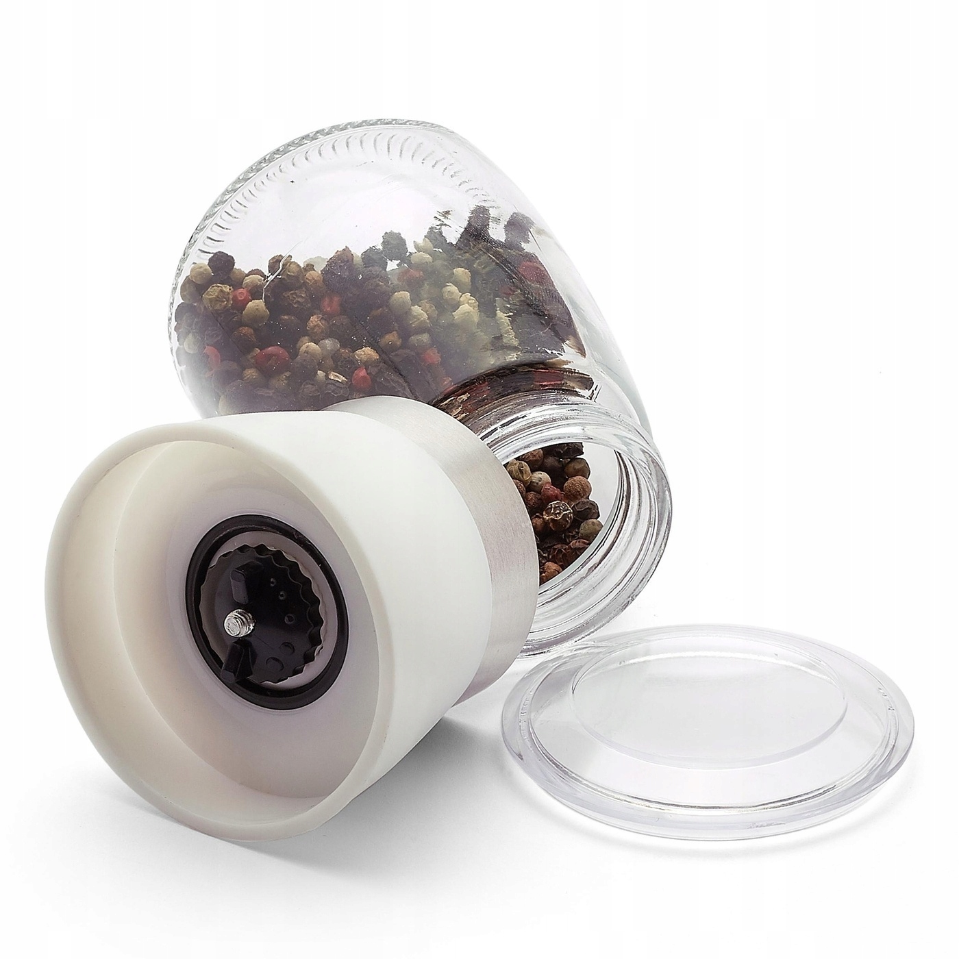 Młynek ręczny do soli i pieprzu Tadar 170 ml szkło Marka Tadar