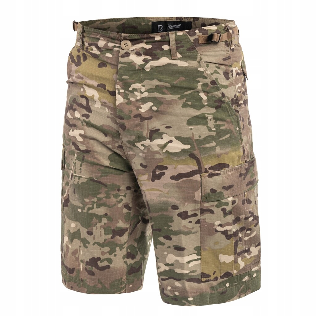 Pánské kraťasy kapsáče maskáčový Brandit Bdu Rip-Stop Tactical Camo 5XL