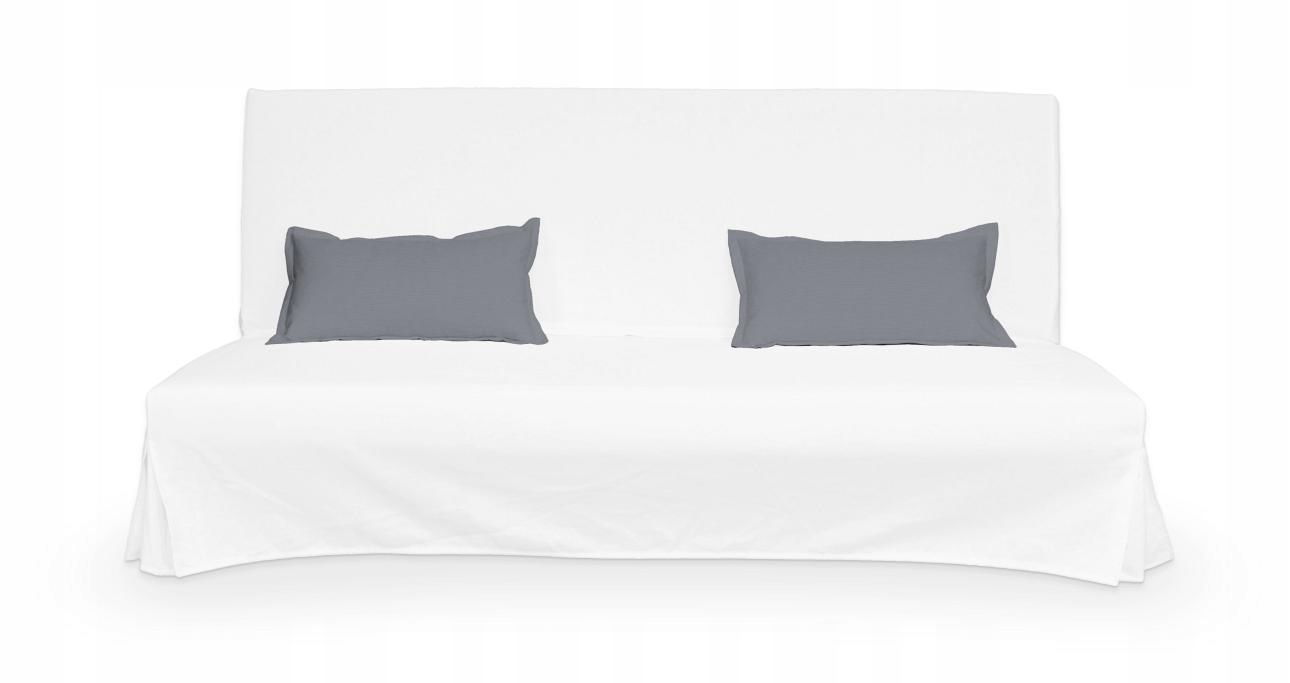 Dekoria 2 neprošívané povlaky na polštáře Beddinge Ikea šedé