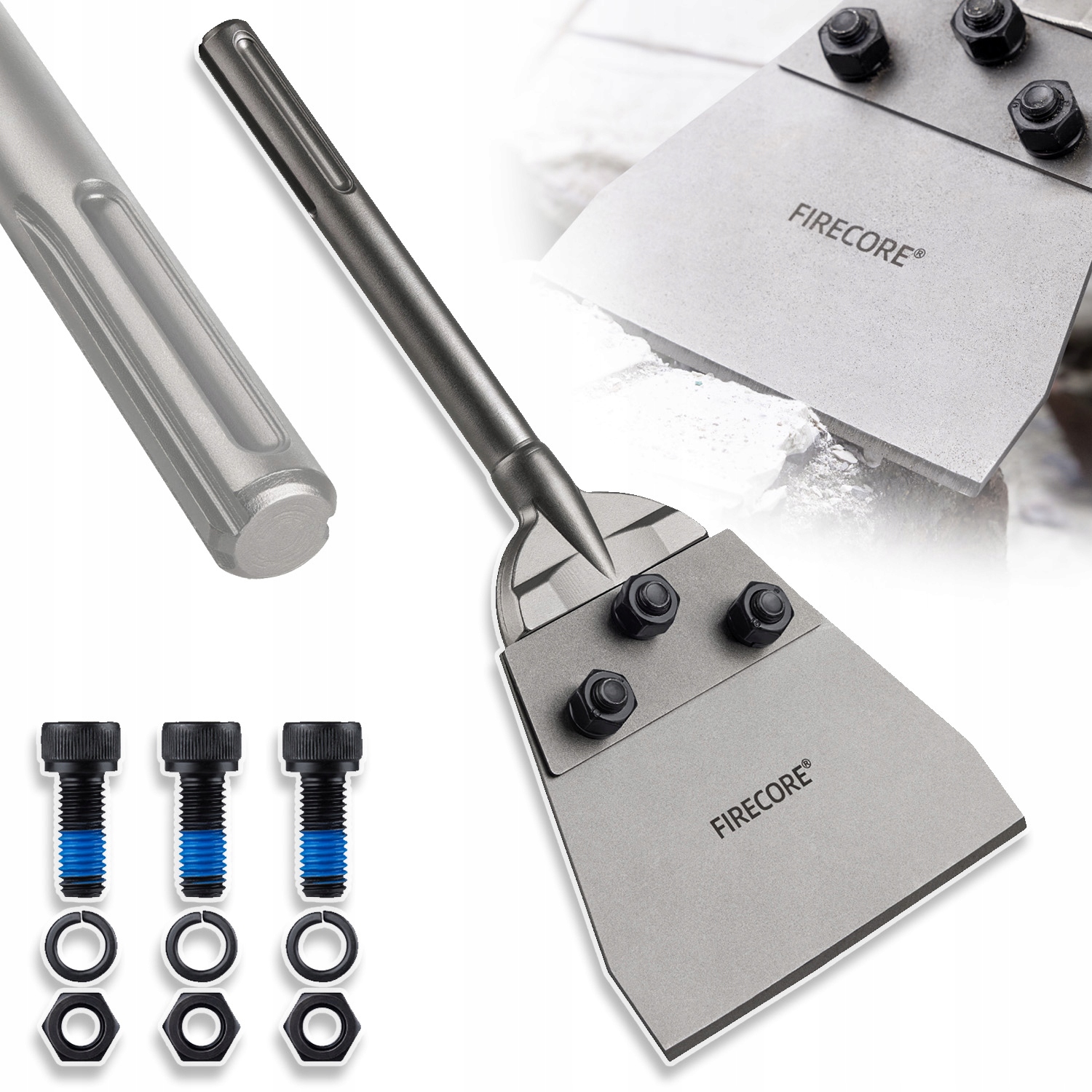 Dłuto Sds Max 140x320mm Profesjonalne Dłuto Płaskie Do Betonu I Płytek