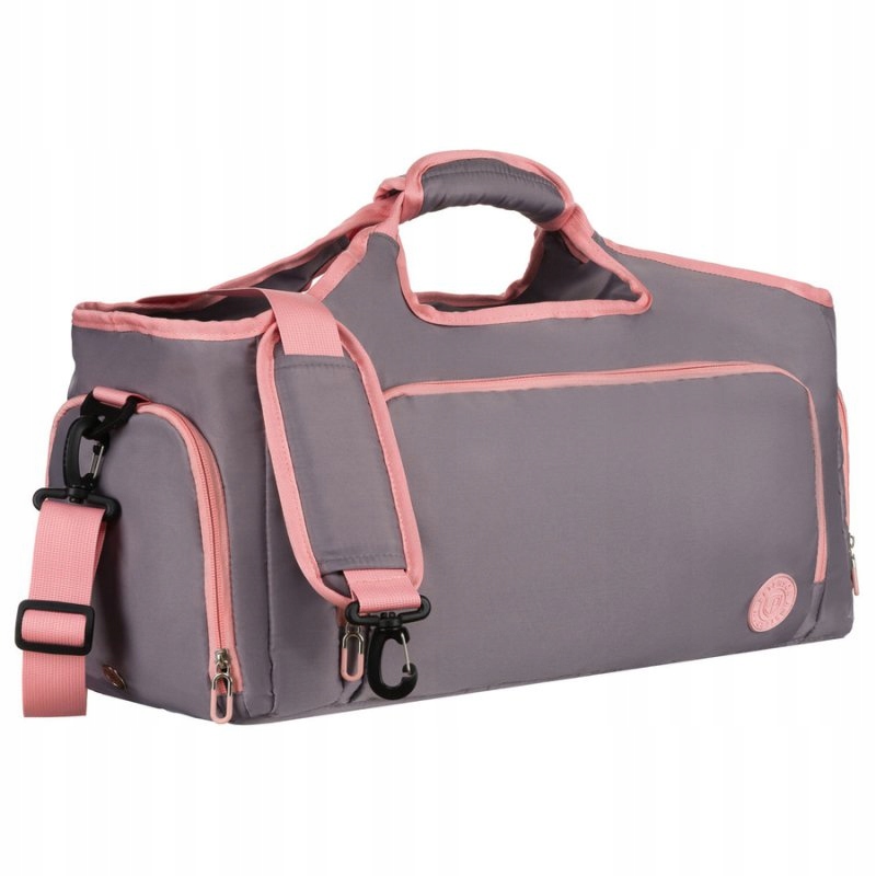 Sportovní víkendová cestovní taška z polyesteru uzavíratelná na zip Peterson