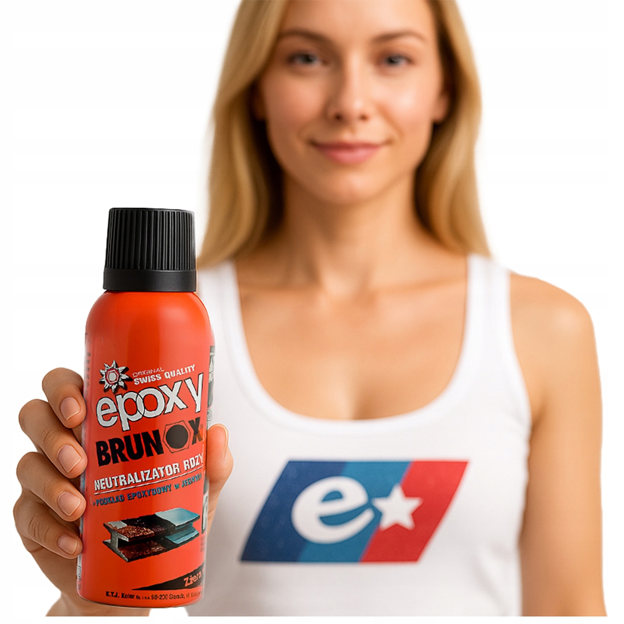 Neutralizator Rdzy Spray Odrdzewiacz Podkład Epoksydowy Epoxy 150ml Brunox