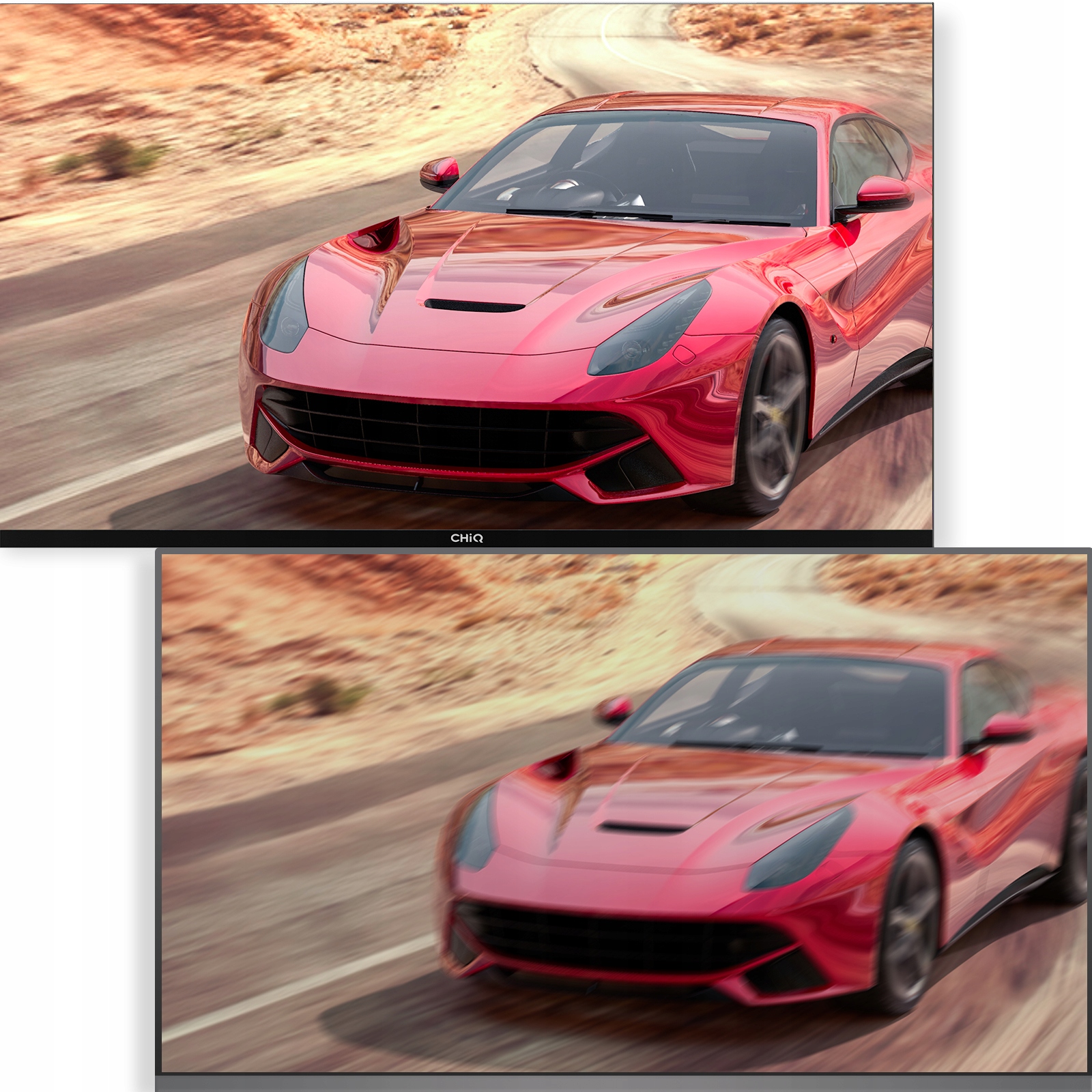 Bezramkowy Monitor 24" CHiQ 24F650 IPS FHD HDMI DP Przekątna ekranu (cale) 23.8