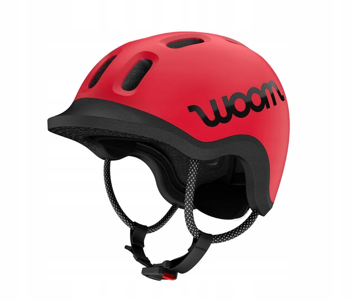 Kask rowerowy dziecięcy Woom Ready Red M 53-57CM