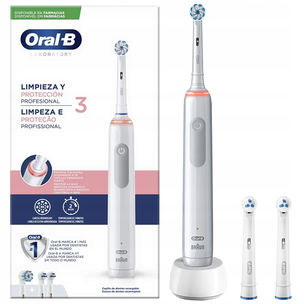 Szczoteczka Elektryczna Do Zębów Ortodontyczna Oral-b Pro 3 Clean&protect 3