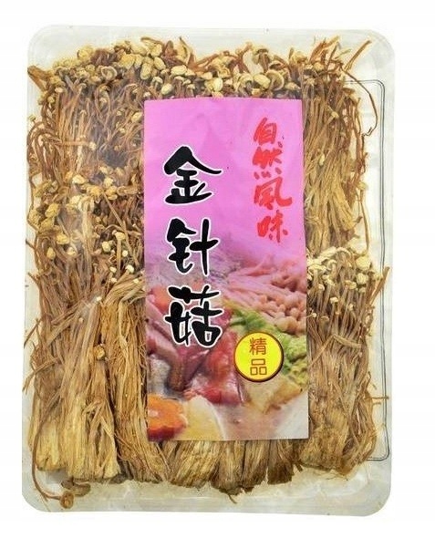 

Grzyby Enoki Złote Suszone 100 g