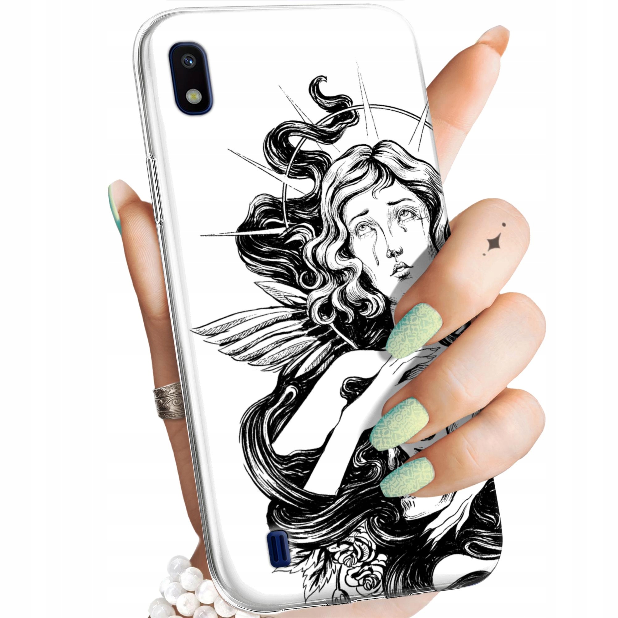 Etui Do Samsung Galaxy A10 Anioł Aniołek Kupidyn Obudowa Pokrowiec