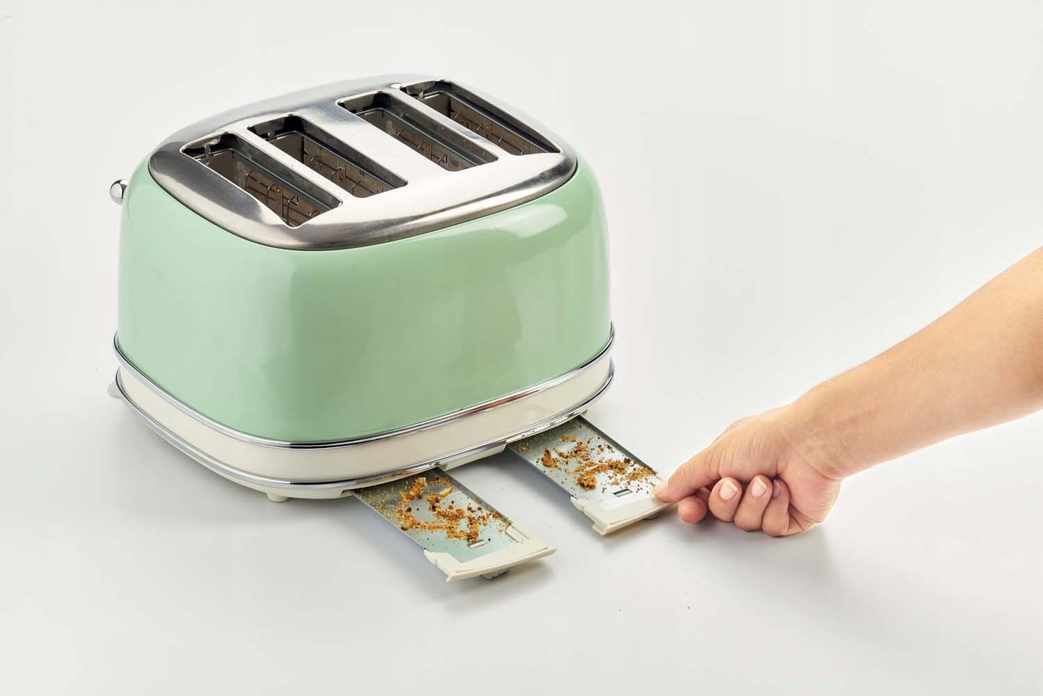 TOSTER OPIEKACZ ARIETE 156/04 RETRO VINTAGE 4TOSTY Sterowanie mechaniczne