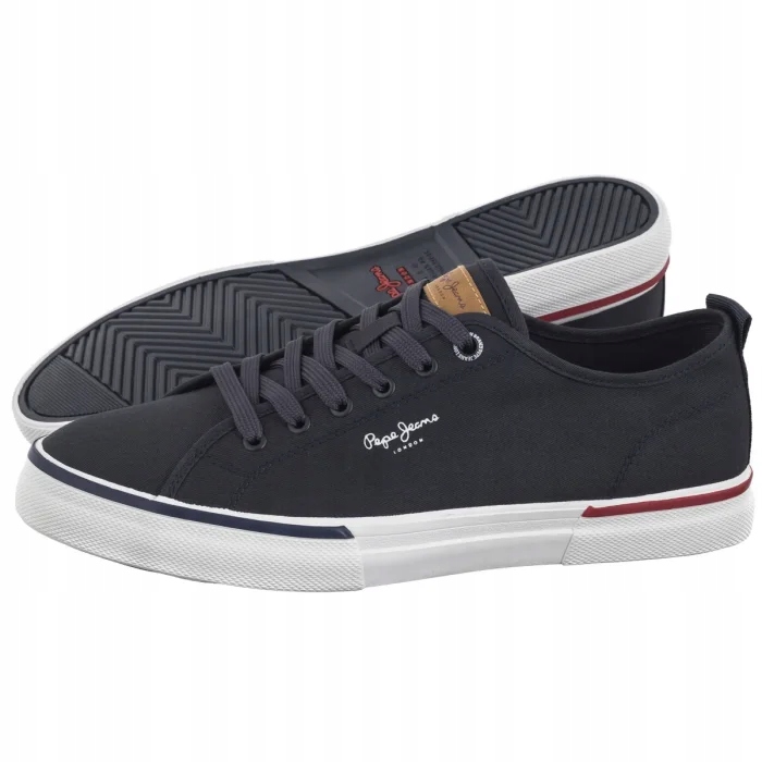 Tenisky Pánské Pepe Jeans Kenton Smart M Navy Tmavě modré