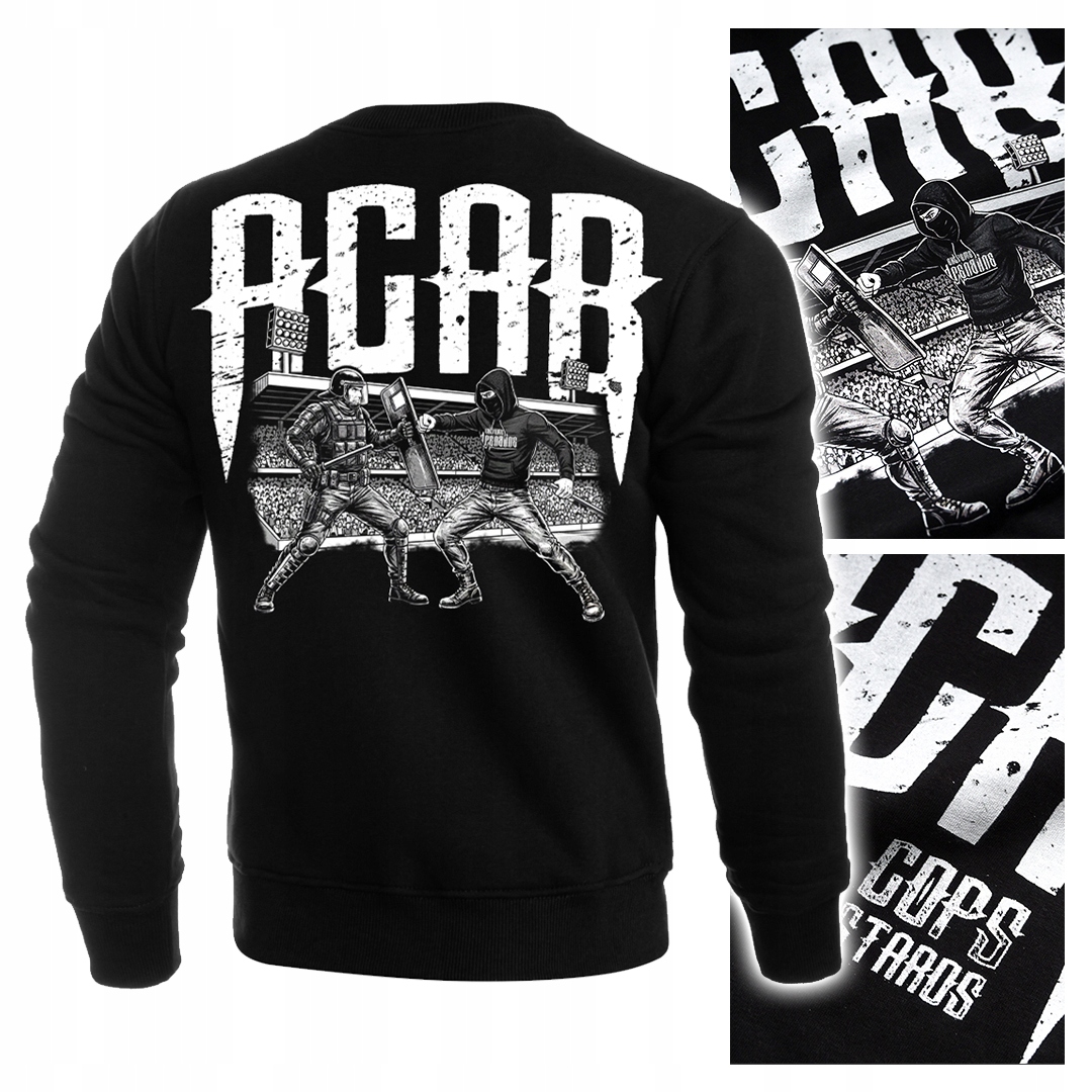 Pánská mikina Extreme Adrenaline Acab Fotbal Polish Hooligan Fanatic XXL