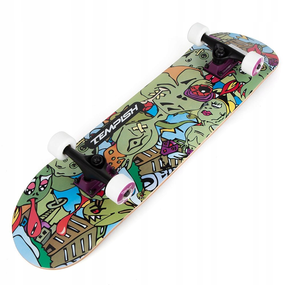 Deskorolka kompletna dziecieca Tempish Crazzy 31x8 Abec 5