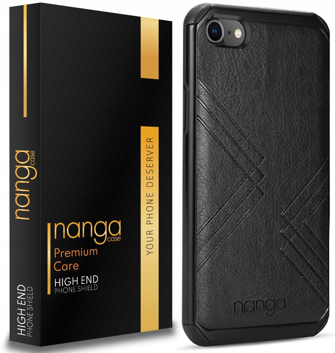 

Etui Ze Skóry Business Do Iphone 7 8 Czarny