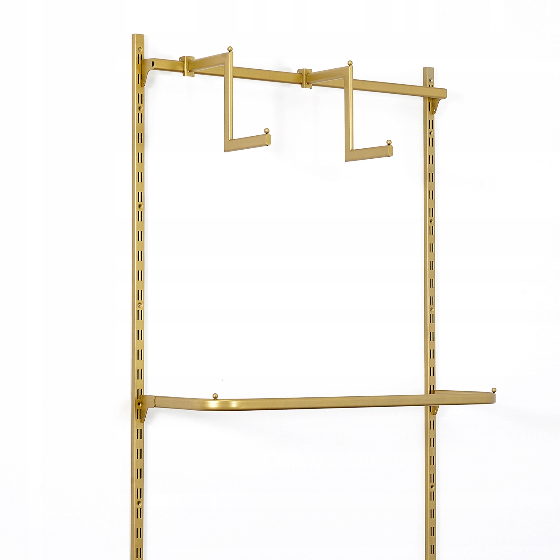 GARDEROBA JEDNOMODUŁOWA Best-line 100x200 ZŁOTA