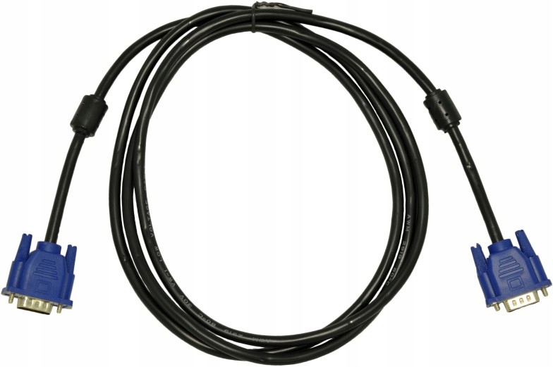 Kabel do monitora VGA D-SUB analogowy 5 m AKYGA