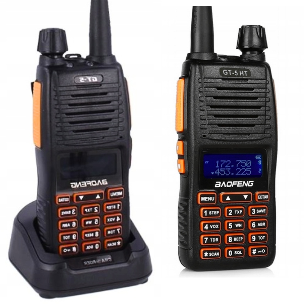 Krótkofalówka Baofeng GT-5 Ht 5W Baofeng Walkie Talkie Radio