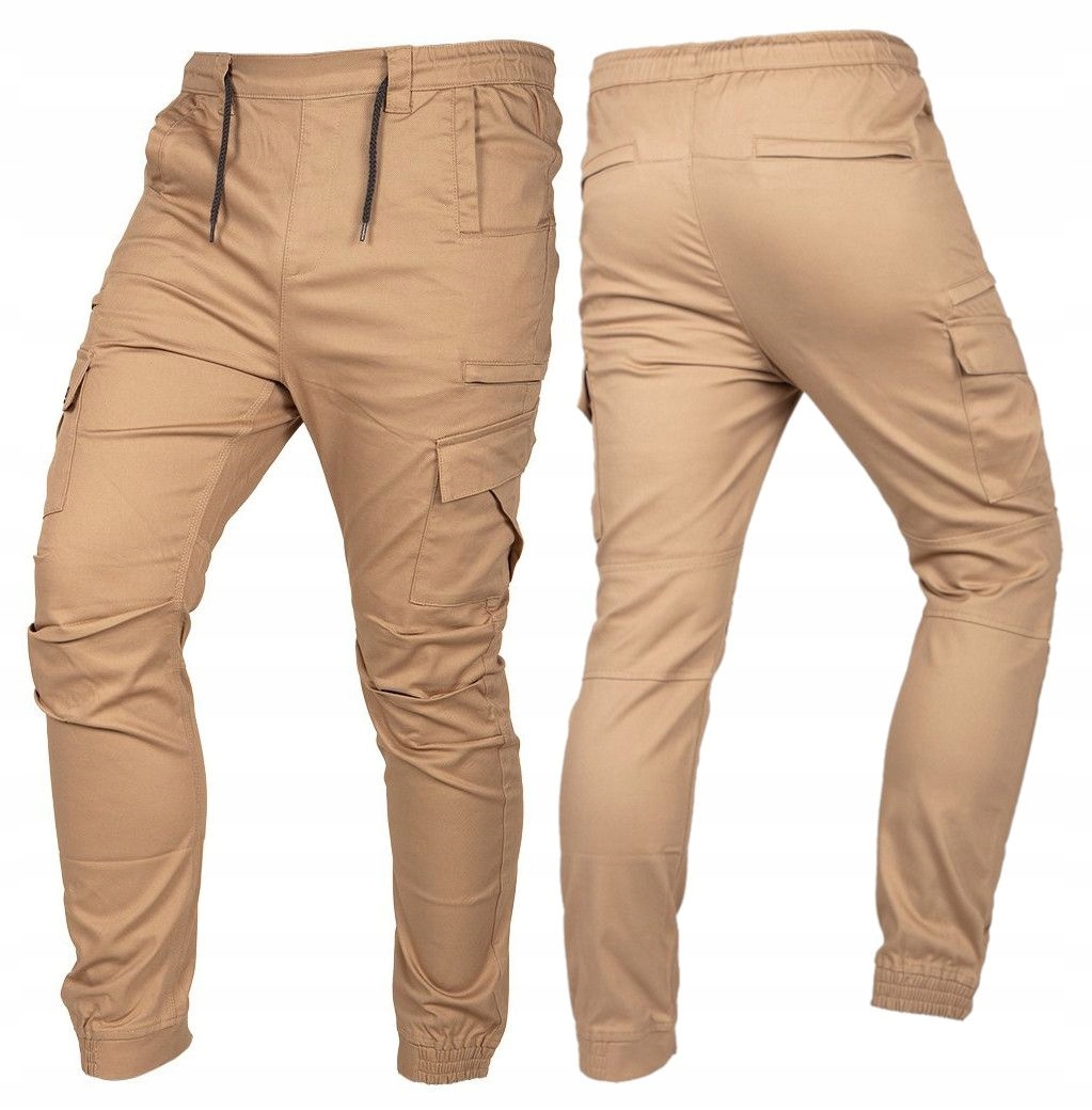 Pracovní kalhoty Outdoor, typu jogger, béžové, velikost XL