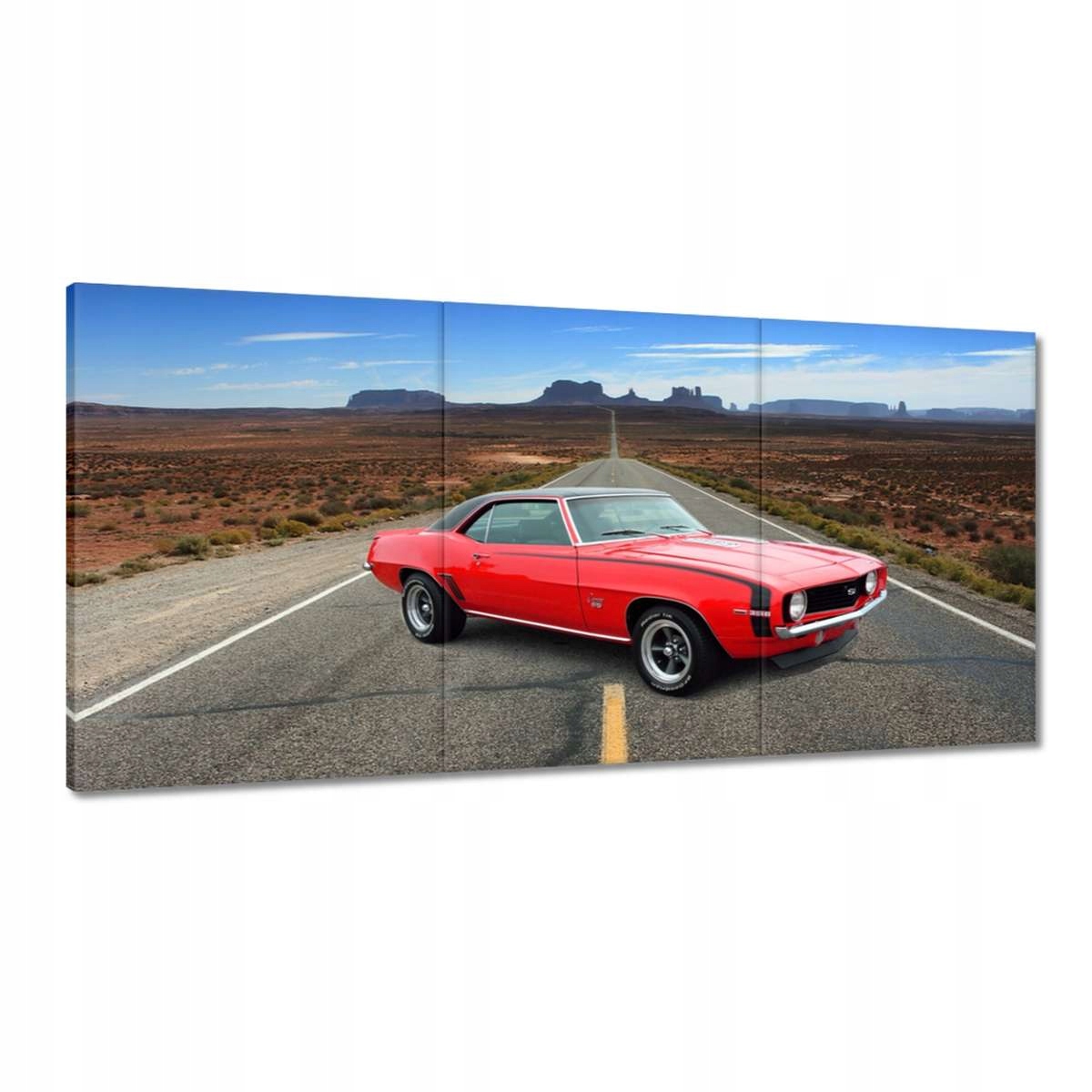 Obrazy 120x60 Červený Chevrolet Ss