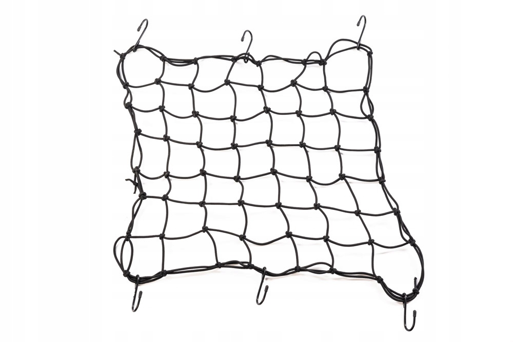 SIATKA BAGAŻOWA NA MOTOR KASK MOTOCYKL - 6 HAK