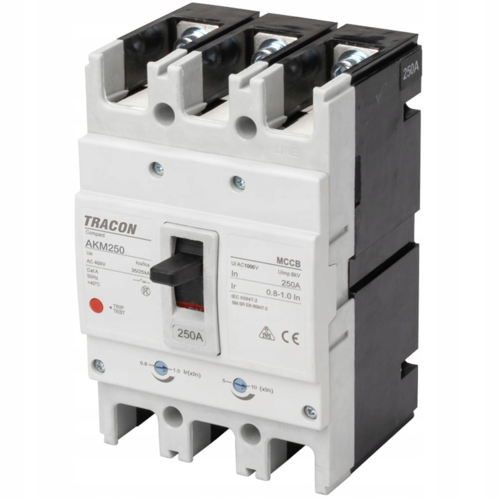 Kompaktný vypínač AKM2-250 Tracon