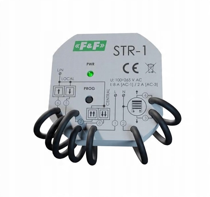 

F&f Sterownik Rolet Ac 230V 2A STR-1 Fif