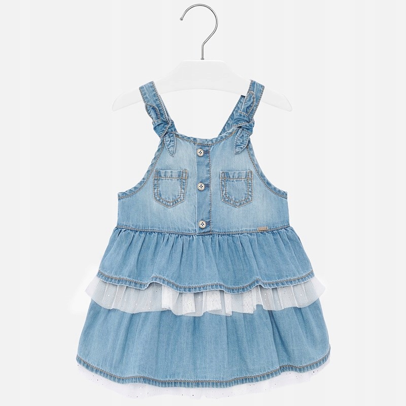 

Spódnica na szelkach jeans Mayoral Roz: 92cm