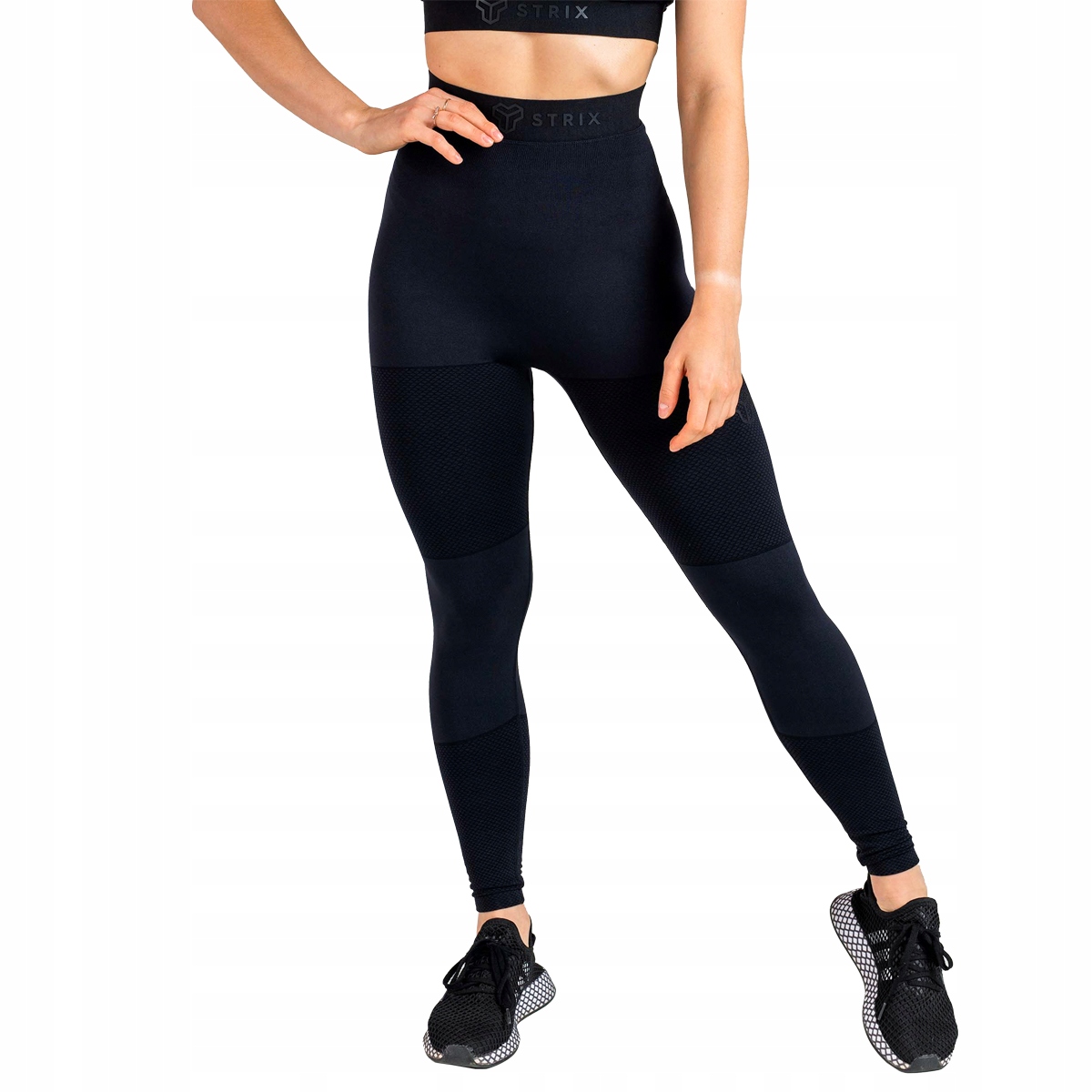 Damskie legginsy wysoki stan siłownia Strix Xs