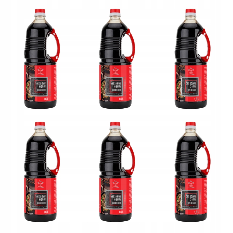 House of Asia sójová omáčka tmavá 1,8 l X6