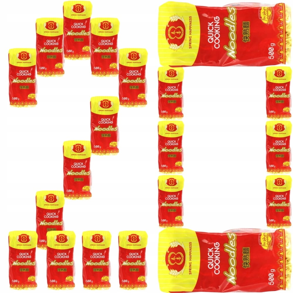 20x Makaron Błyskawiczny Instant Do WOKa Stir Fry Cooking Noodles 500g