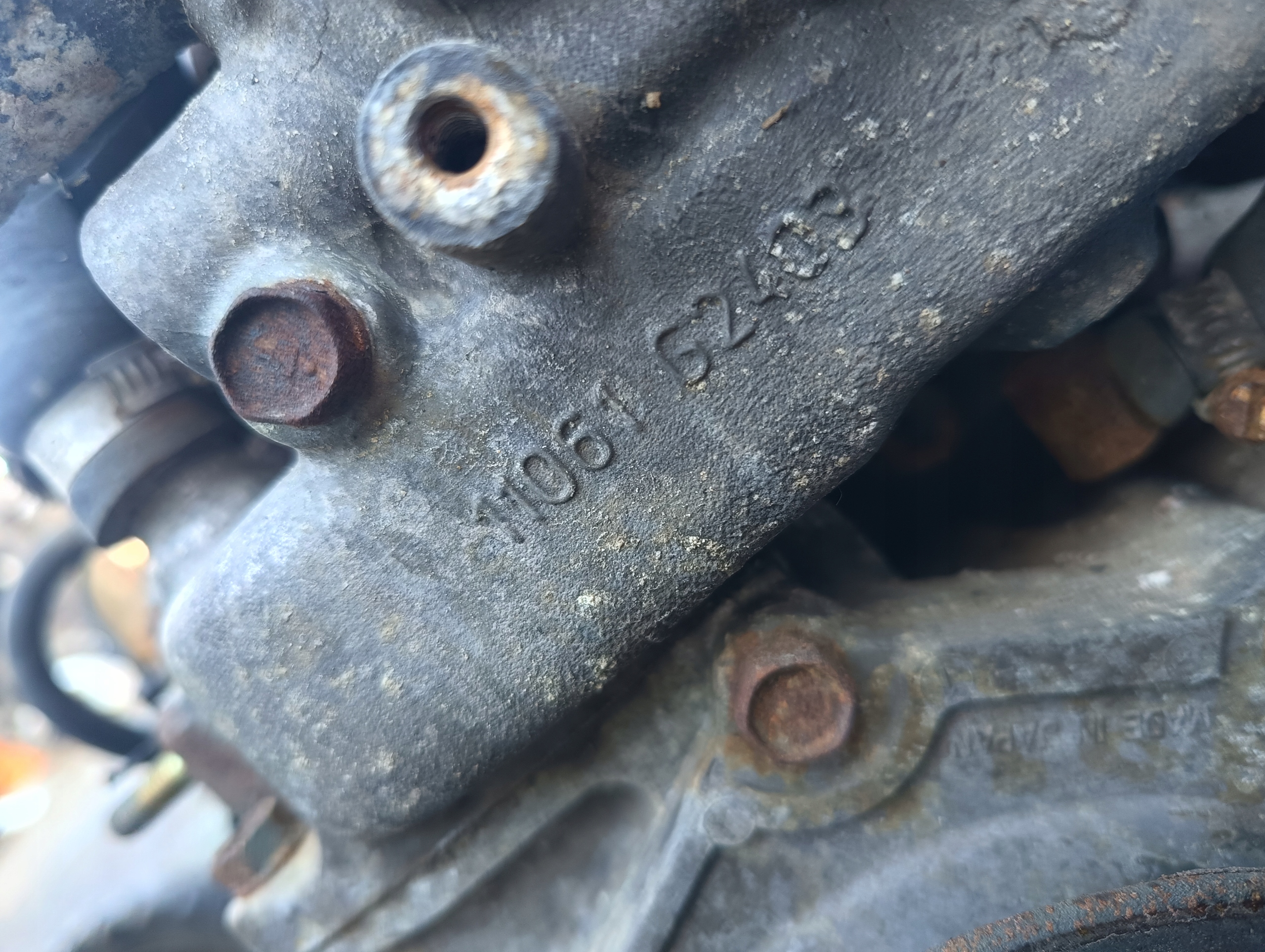 Двигатель nissan TERRANO II 2.7 tdi 98r. D24B, 7F440