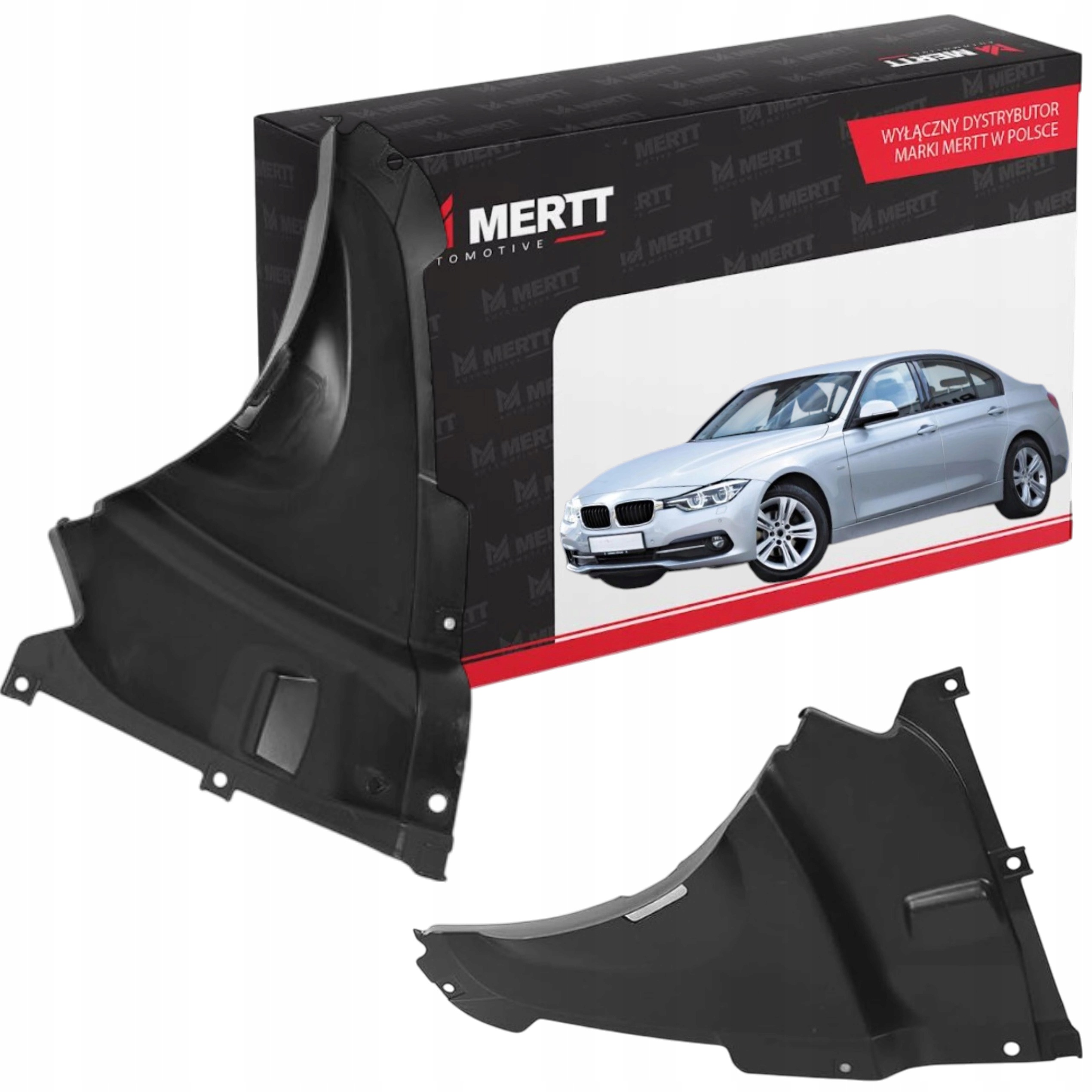 Sada x2 Nadkole Pravé Levý spoiler trojúhelníkový kryt Bmw 3 F30 F31