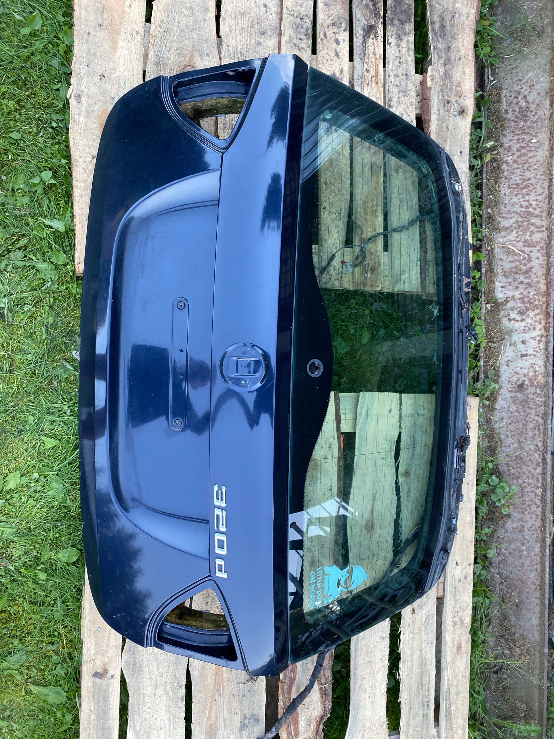 trunk door boot rear part BMW E91 MONACOBLAU