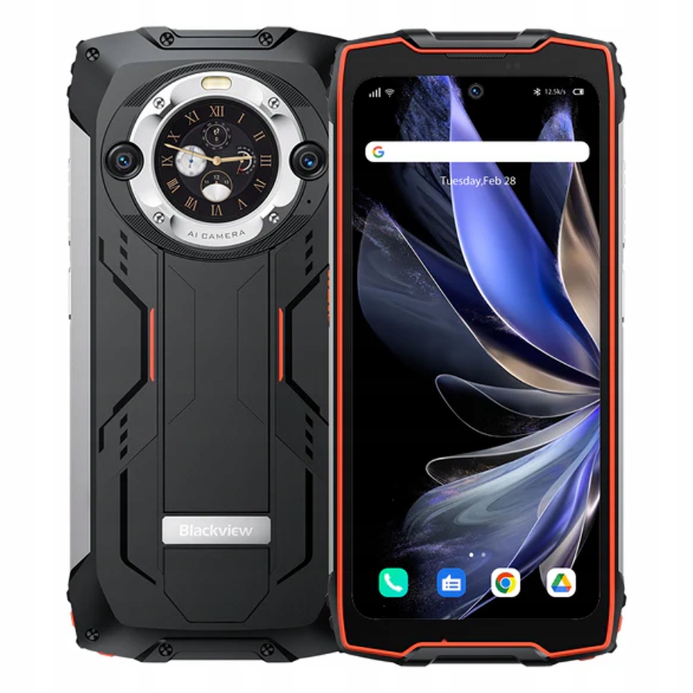 Blackview BV9300 Pre 12+12/256GB, 15080 mAh, oranžová