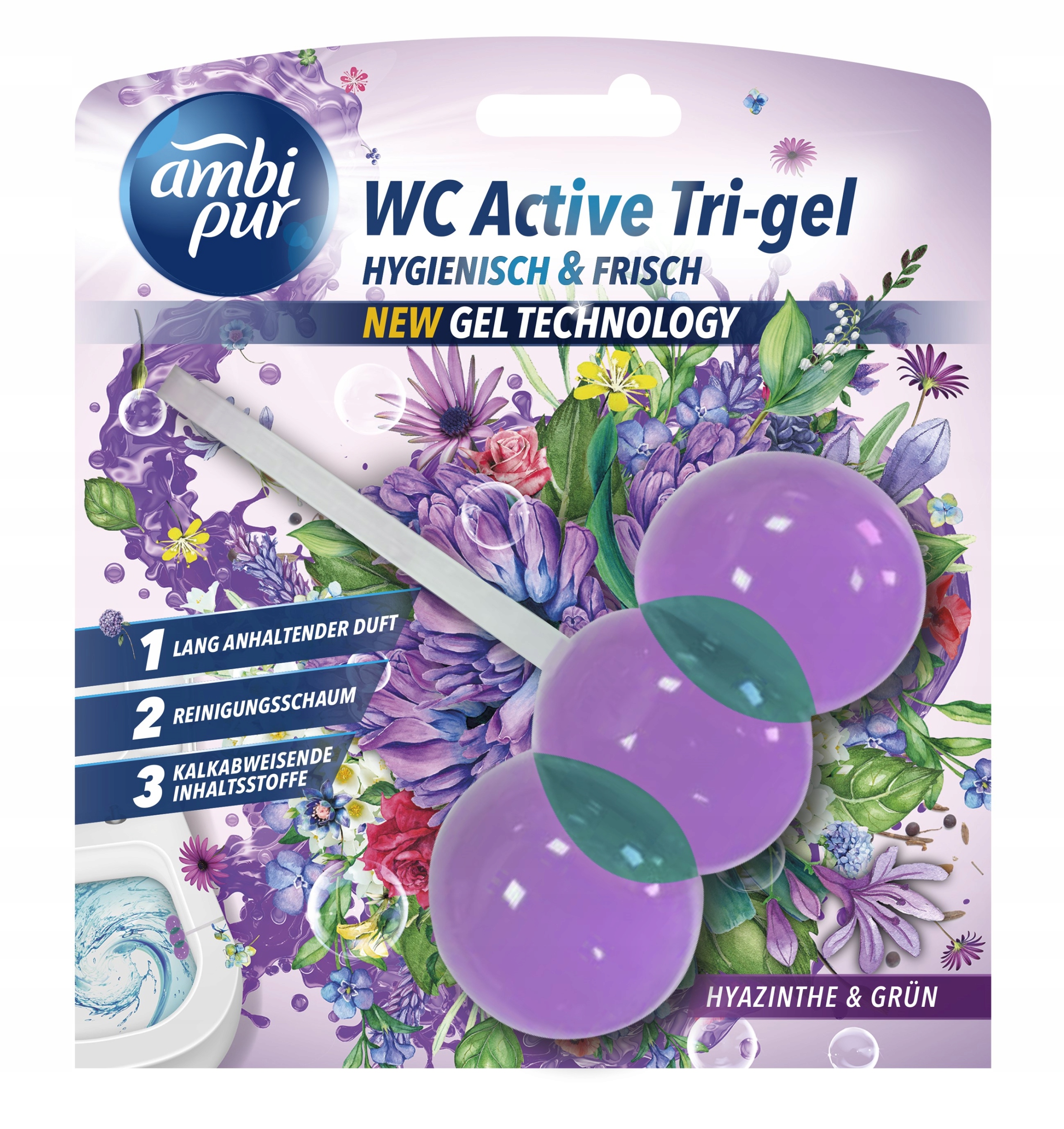

Ambi Pur Wc Kulki Zawieszka 45g Hyacinthus Green