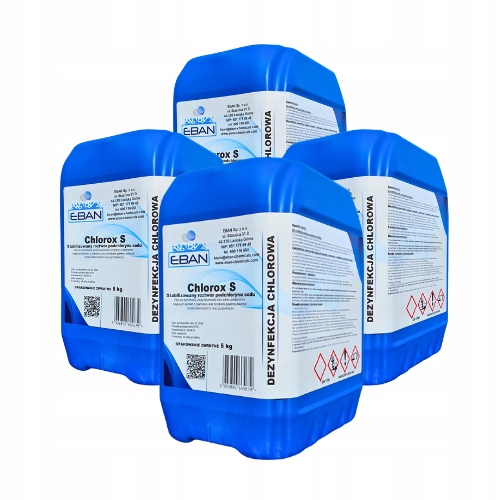 4X. Podchlorynu Sodu Stabilizowany Chlorox S 6kg