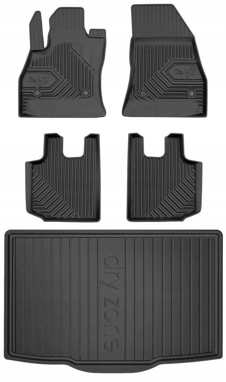 Set 77 Koberce a rohože Fiat 500L 2012-2022 d.