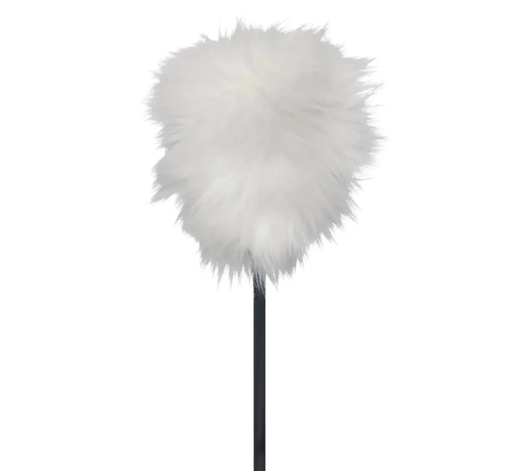 Danmar 209W Furry Kick Drum Beater (White) Palička k basovému bubnu s chlupatou hlavou (bílá)