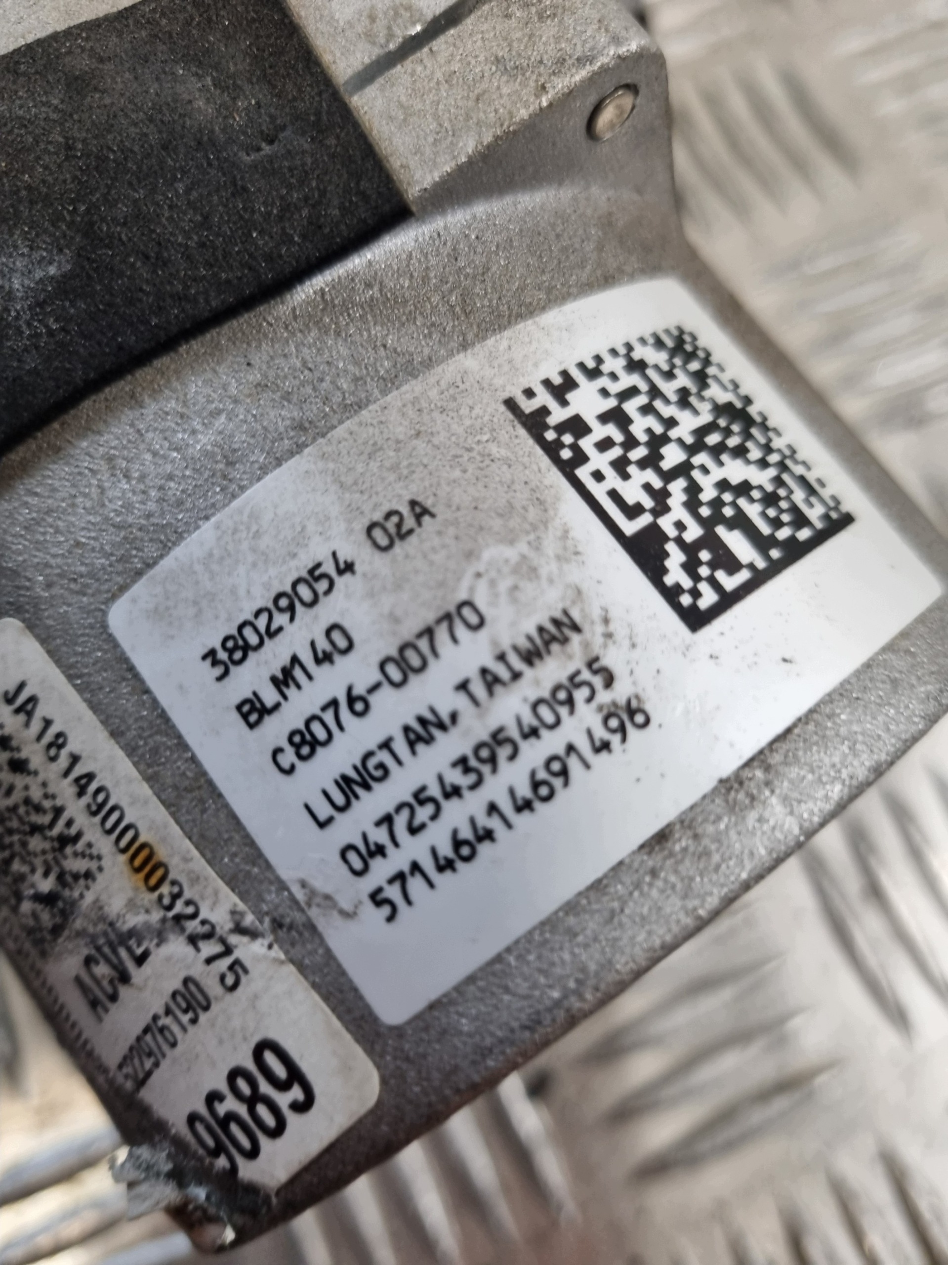 Opel Corsa E 2018 power steering electrics 38029054 02A