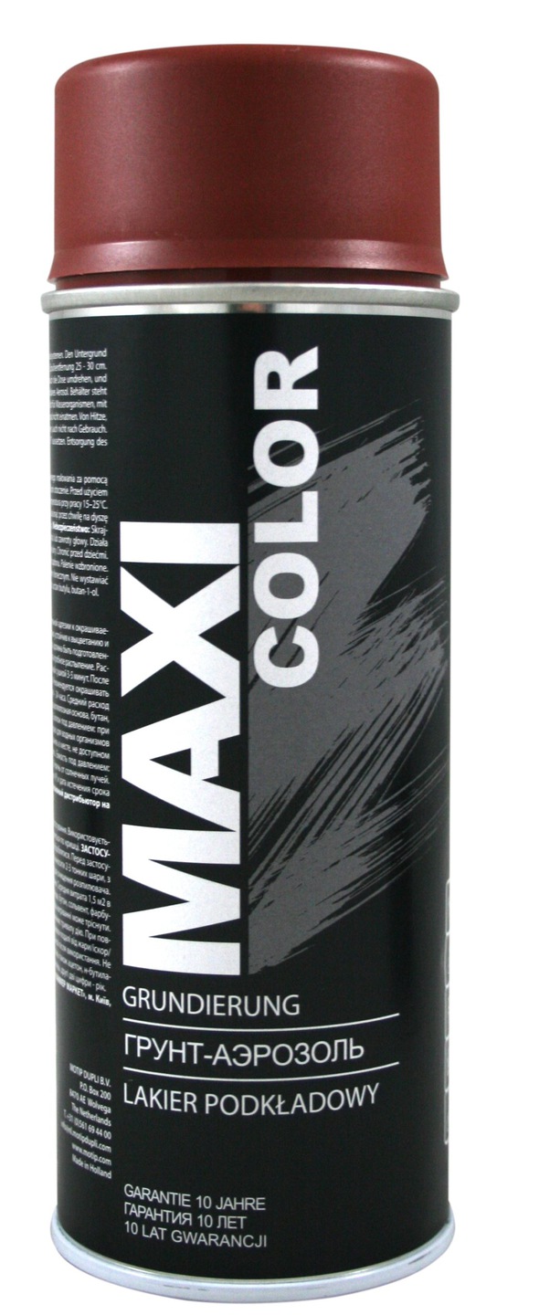 

Czerwony Podkład Maxi Spray 400ML Farba Lakier