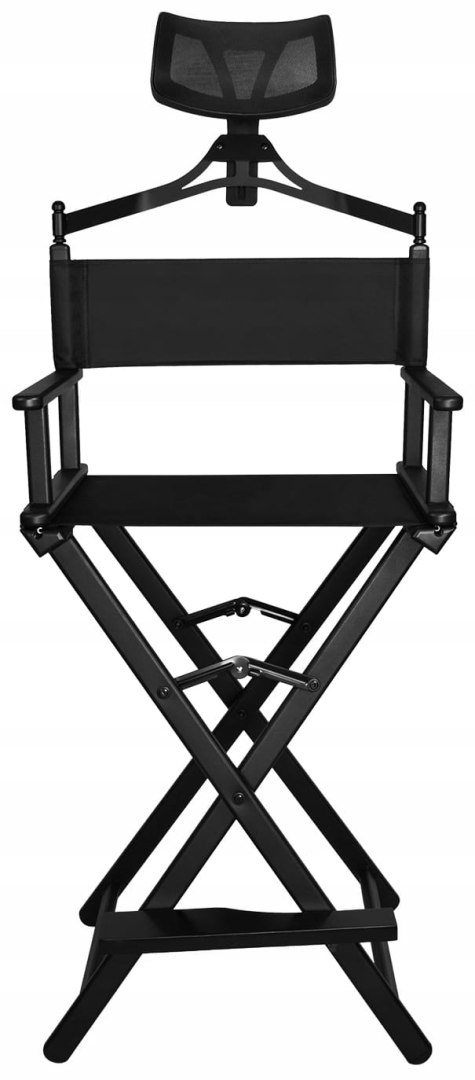 Hliníkové křeslo na líčení s opěrkou hlavy