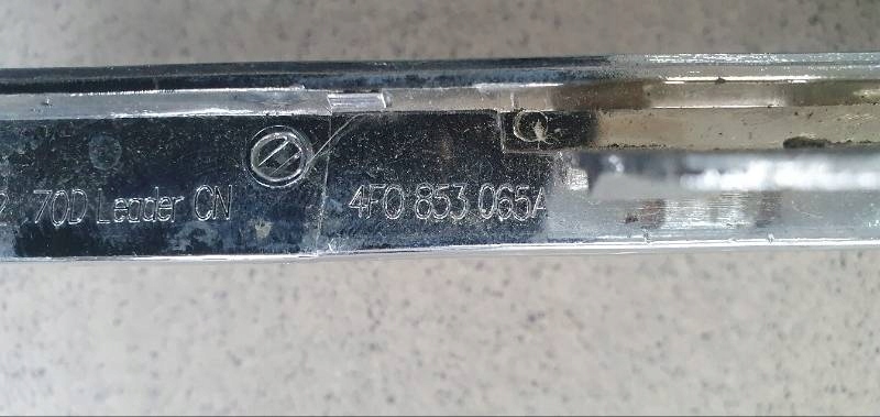 modanatura Paraurti CHROM 4F0853065A AUDI A6 C6 04-08