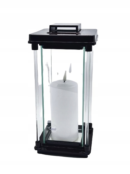 LATARNIA TORINO / NOWY / CZARNY / 1 SZTUKA