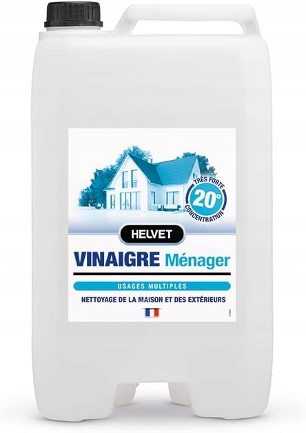 Helvet Ocet domácí bílý 20 stupňů pro úklid domu i exteriéru 10 l