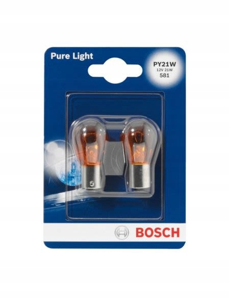 Żarówka (Blister 2szt.) PY21W 12V 21W BAU15S Bosch
