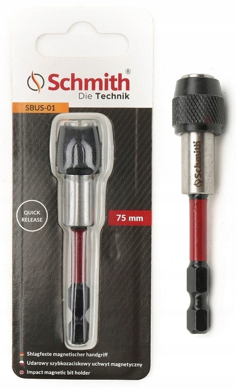 

Uchwyt Do Bitów Udarowy Samozacisk 75mm Schmith