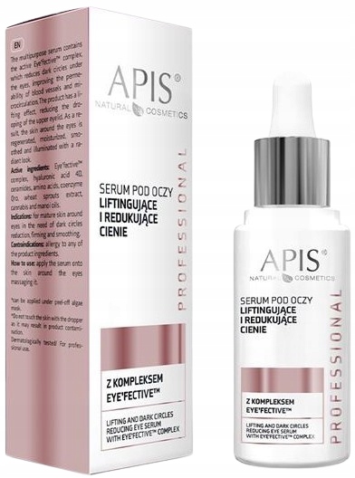 SERUM POD OCZY LIFTINGUJĄCE I REDUKUJĄCE CIENIE Z KOMPLEKSEM EYE'FECTIVE