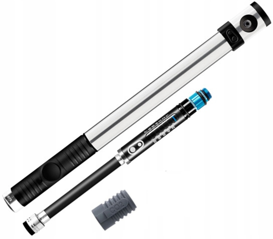 Pumpička Crank Brothers Klic Hp CO2 Gauge Manometr Hadice Šosa