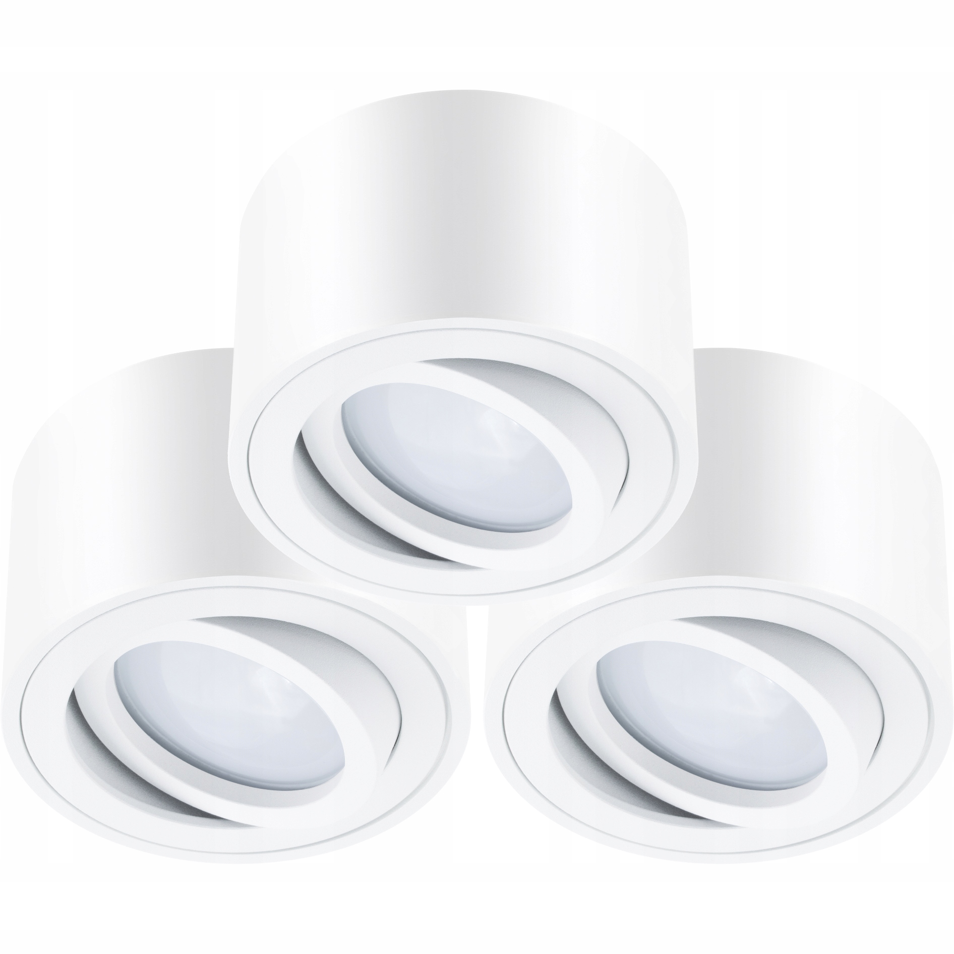 3x Oprawa Natynkowa HALOGENOWA TUBA LED + LED 5W Kod producenta ZAMAS50045 LAMPA SUFITOWA SPOT RUCHOMA