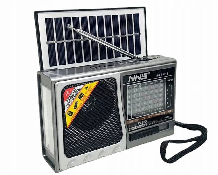 

Radio Solarne Kuchenne Usb Fm Am Tf Bluetooth