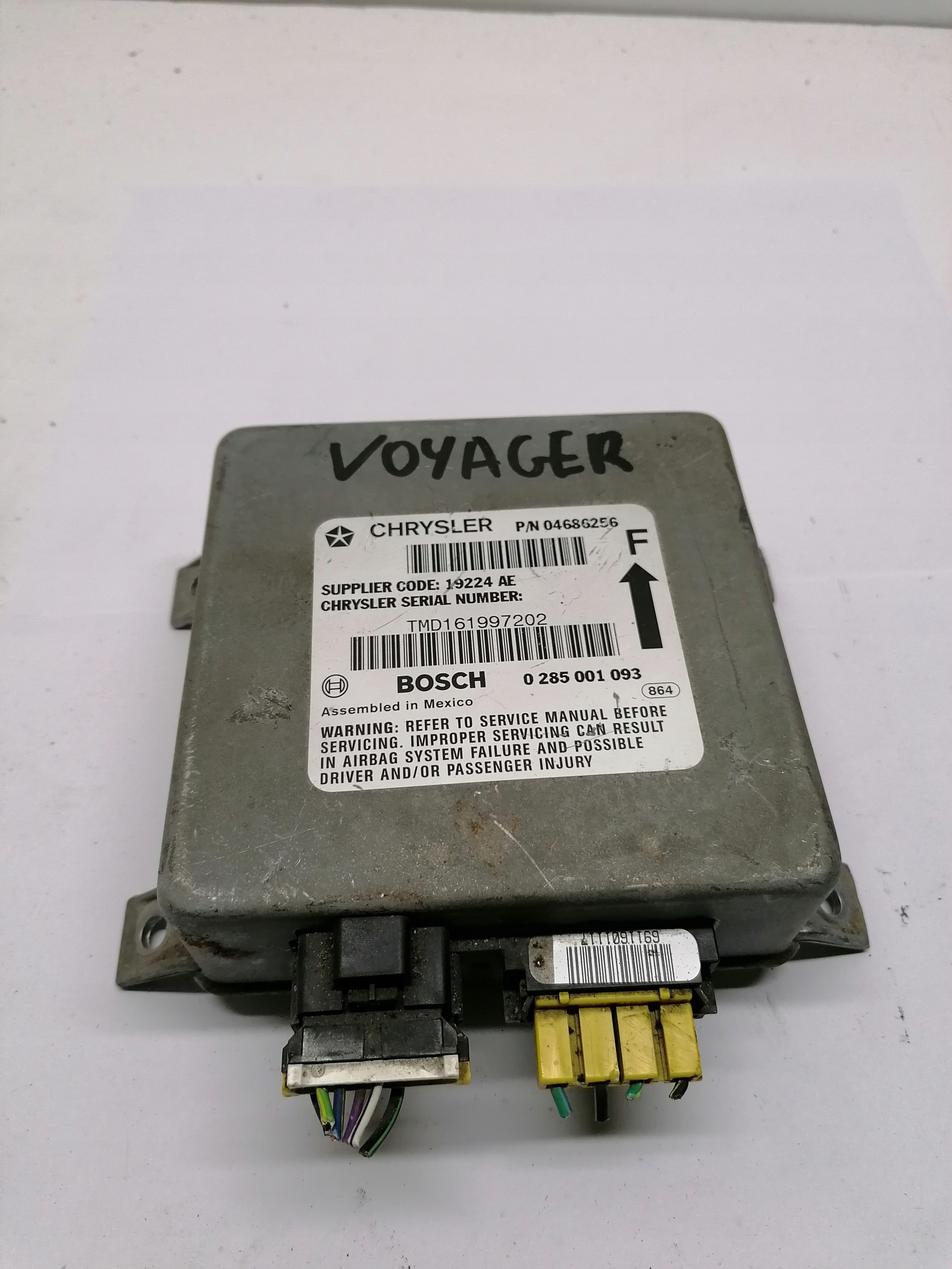SENSOR airbag CHRYSLER VOYAGER III 0285001093