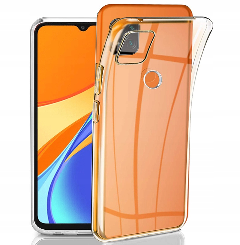 

Etui Gel Clear Case Do Redmi 9C 2x Szkło